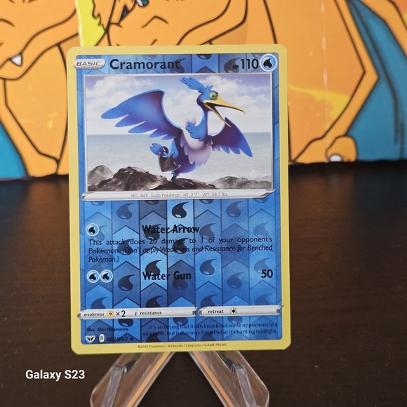 Cramorant 062/202 Pokémon TCG Reverse Holo - Picture 1 of 2